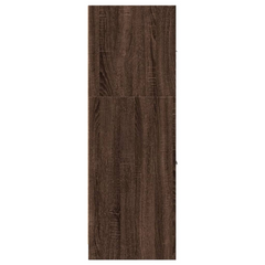 Stylish Apothecary Cabinet in Brown Oak - 40x41x118 cm | Engineered Wood