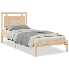 Extra Long Solid Wood Bed Frame 90x210 cm - Durable and Stylish