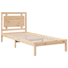 Extra Long Solid Wood Bed Frame 90x210 cm - Durable and Stylish