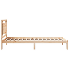 Extra Long Solid Wood Bed Frame 90x210 cm - Durable and Stylish