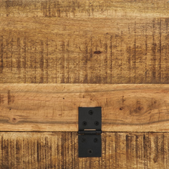 Reclaimed Wood Storage Bench/Sideboard - Multi-functional 120x30x40 cm, Solid Wood with Ample Storage Space