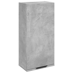 Wall-mounted Bathroom Cabinet in Concrete Grey | 32x20x67 cm | Modern & Space-Saving Bathroom Storage Solution