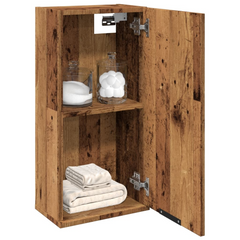 Wall-mounted Bathroom Cabinet - Stylish Artisan Oak - 32x20x67 cm - Space-saving Storage Solution