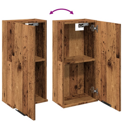 Wall-mounted Bathroom Cabinet - Stylish Artisan Oak - 32x20x67 cm - Space-saving Storage Solution