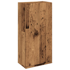 Wall-mounted Bathroom Cabinet in Old Wood Finish - 32x20x67 cm - Stylish Storage Solution for Modern Bathrooms