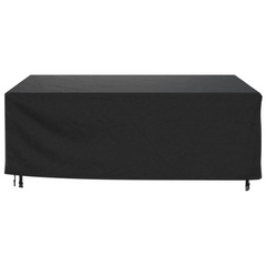 Garden Furniture Covers - 2 Pieces | Black | Waterproof 420D Oxford Fabric | 200x160x70 cm | Protects Against UV, Rain, Dust & Wind