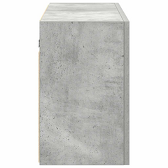 Bathroom Wall Cabinet Concrete Grey | 100x25x40 cm | Engineered Wood Storage Solution for Modern Homes